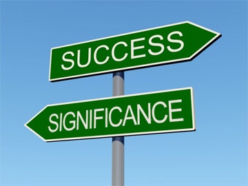 success-or-significance